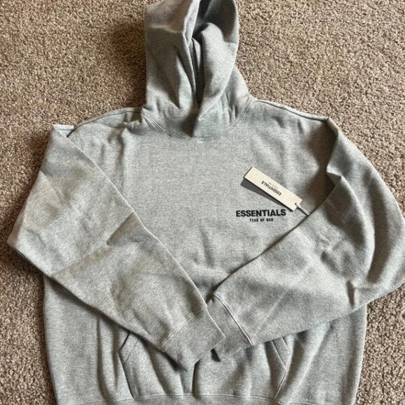 Essentials Other - Fear of God Essentials Hoodie Dark Oatmeal